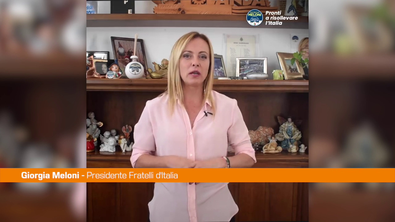 Meloni "Serve rivoluzione copernicana nel rapporto Stato-imprese"