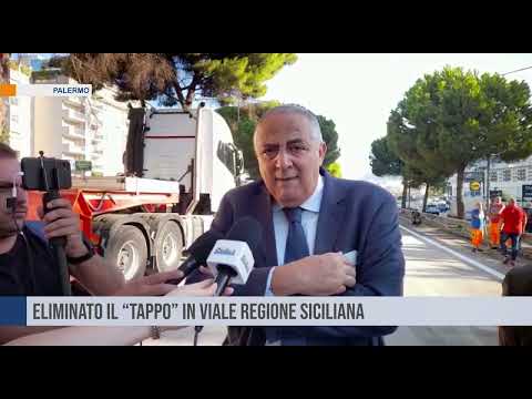 Palermo. Riaperto il tratto della carreggiata di viale Regione Siciliana in direzione Trapani