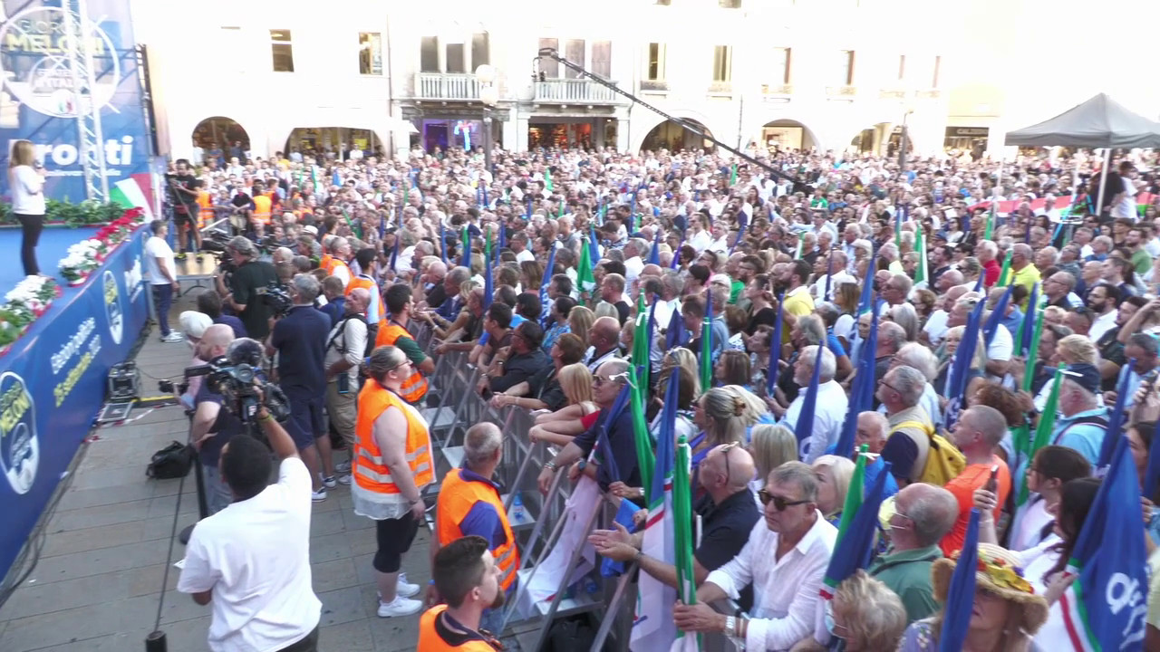 Elezioni, Meloni "Parliamo quotidianamente dei problemi di italiani"