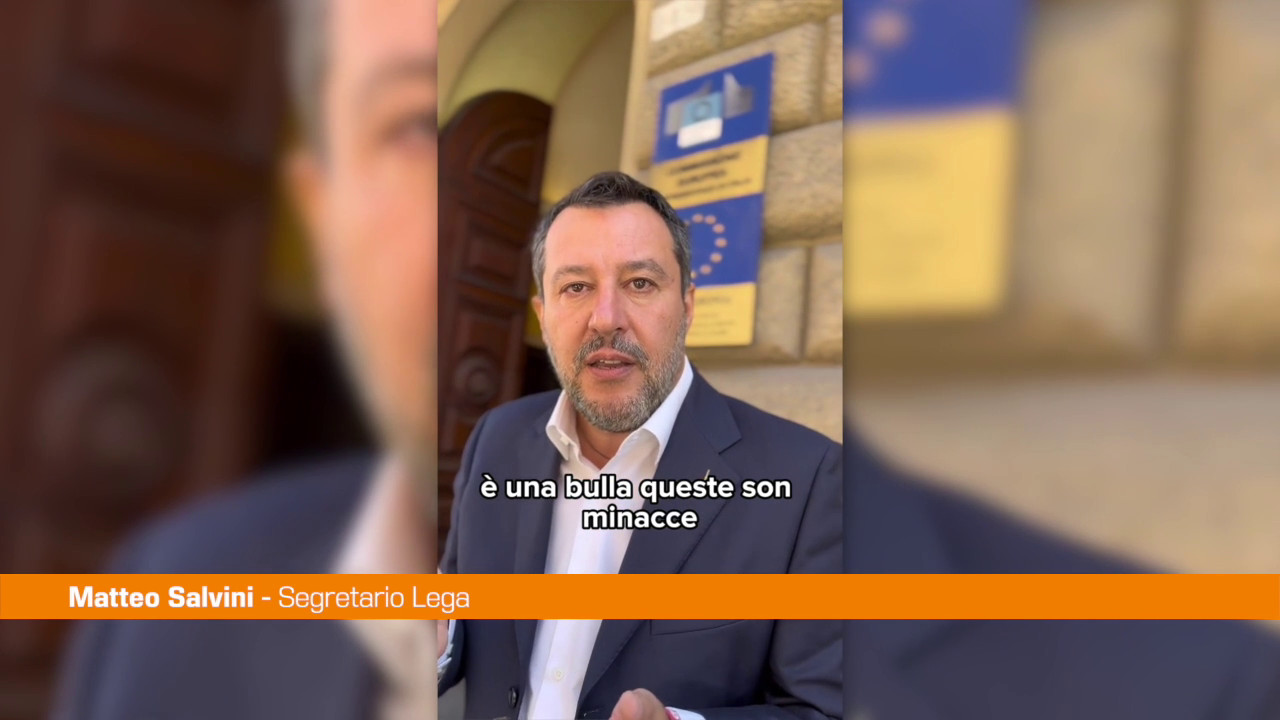 Elezioni, Salvini "Da Von der Leyen bullismo contro l'Italia"