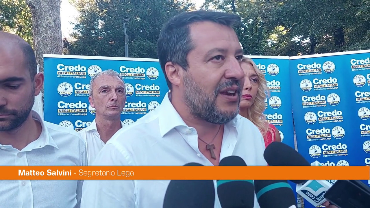 Salvini "Trattare stupratori e spacciatori come assassini"