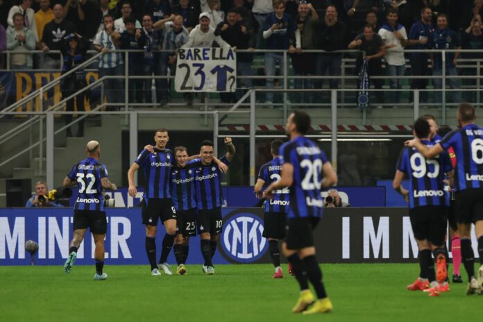 L’Inter continua a vincere: 3-0 contro la Sampdoria