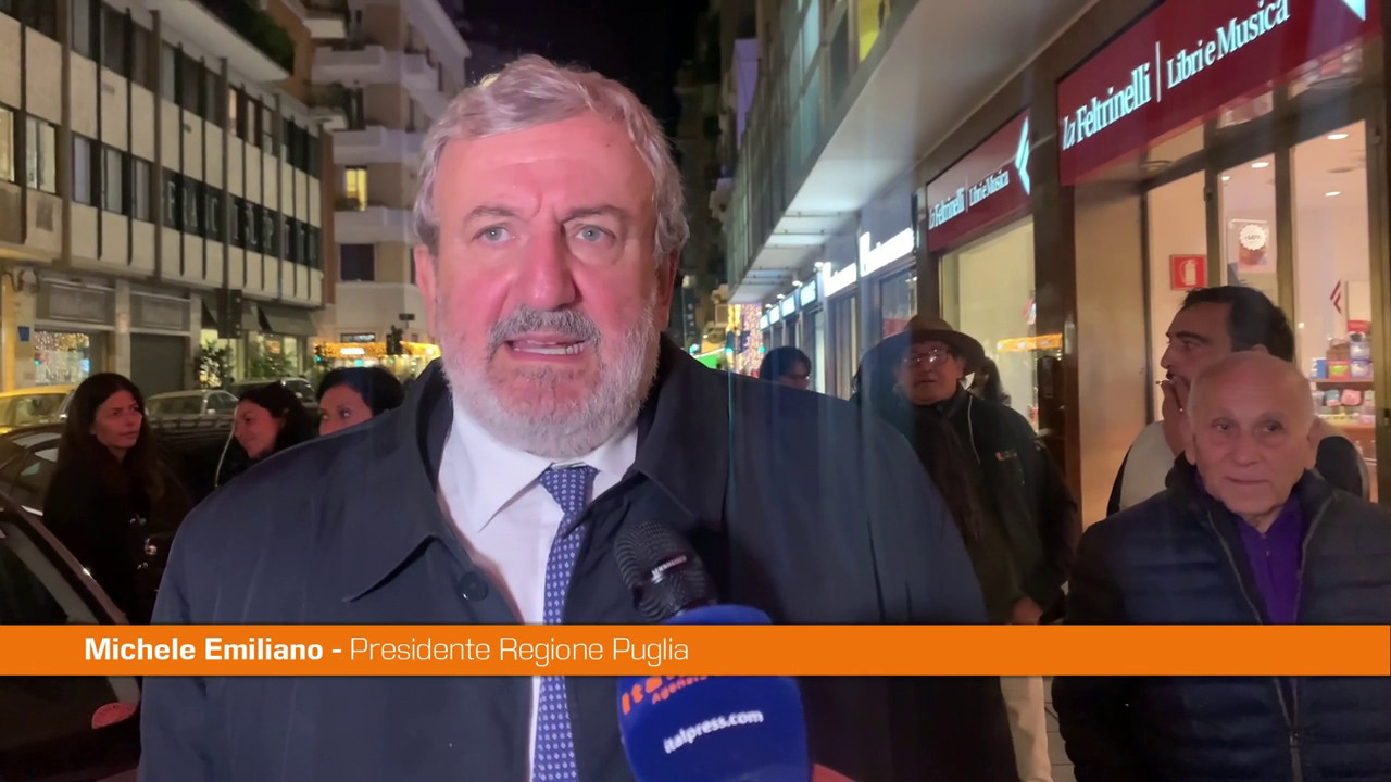 Emiliano "Gettate le premesse per scrivere il futuro della Capitanata"
