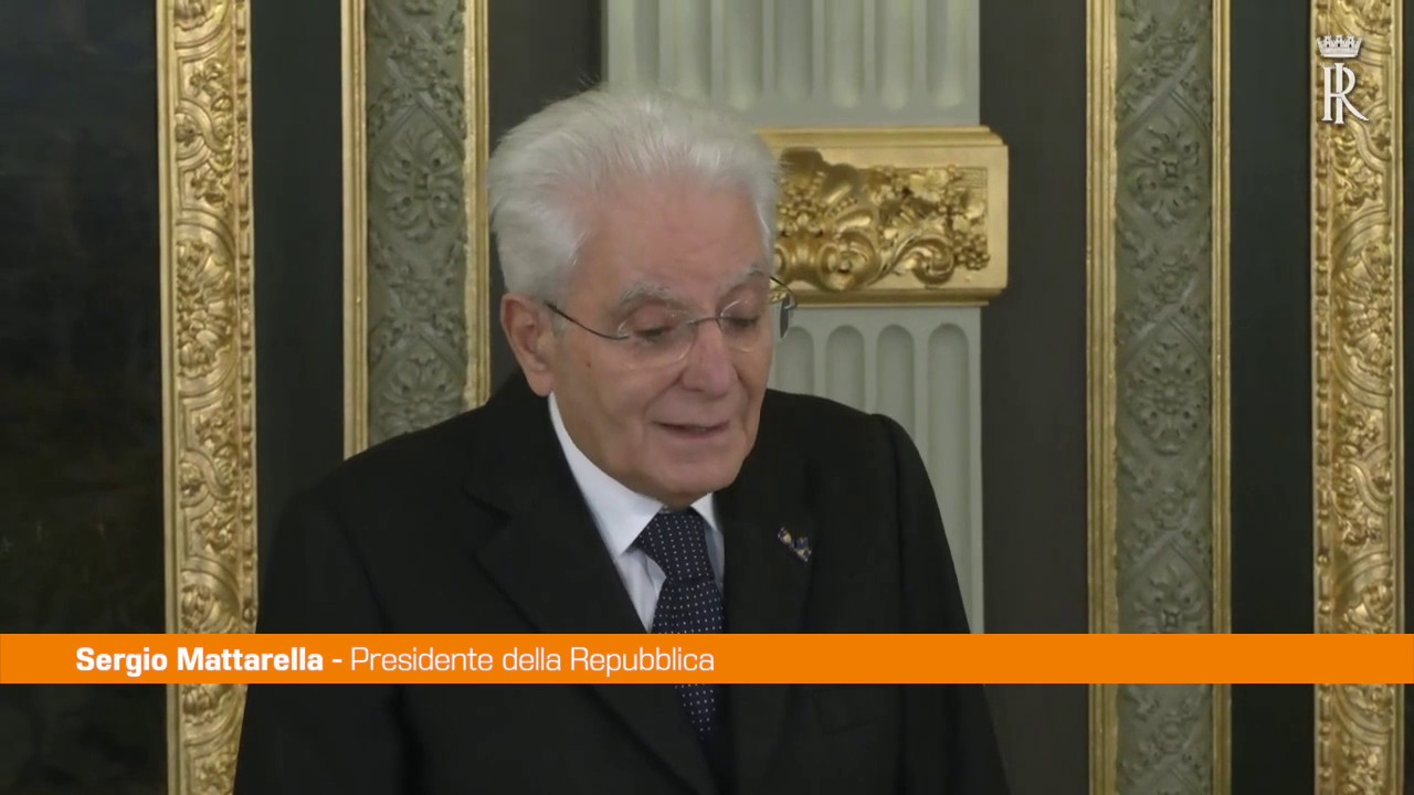 Mattarella "Da Ue forte contribuire a equilibrio mondiale"