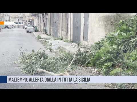 Palermo. Maltempo: allerta gialla in tutta la Sicilia