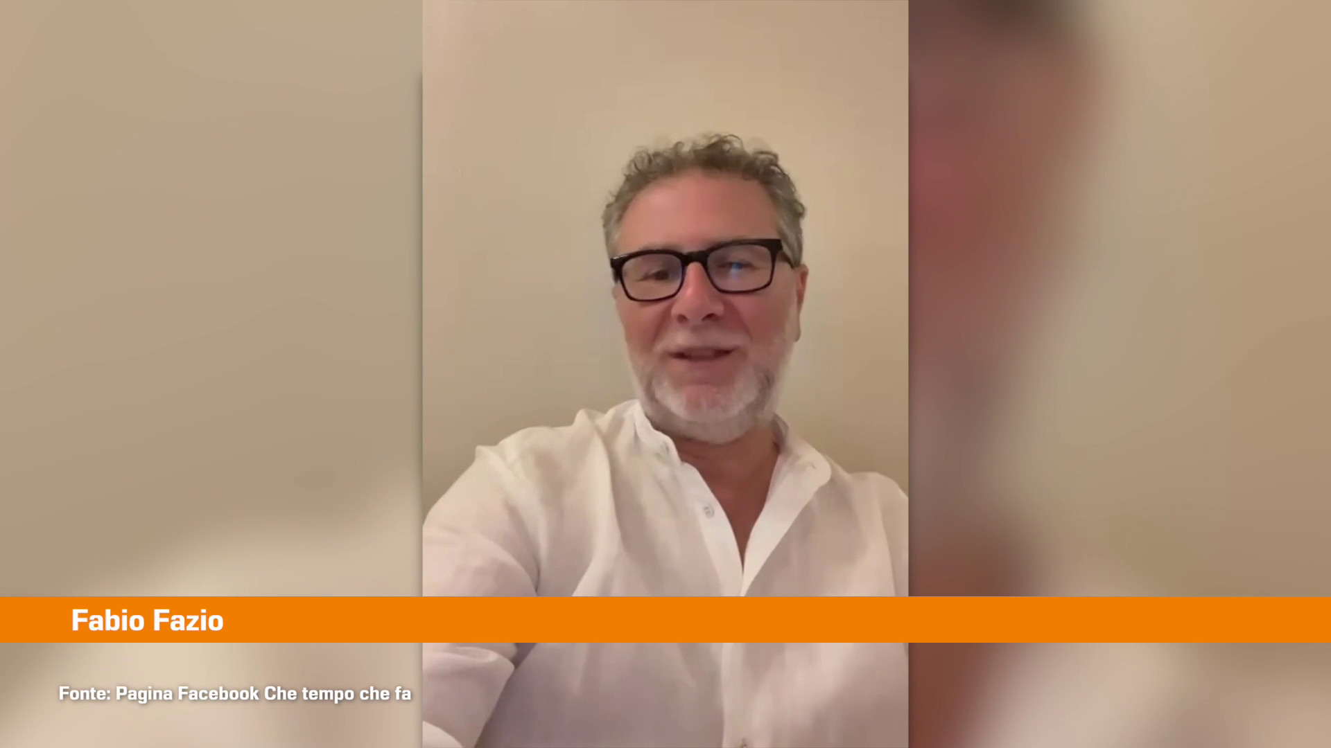Fazio "Sono molto felice, riapriamo i social di Che tempo che fa"