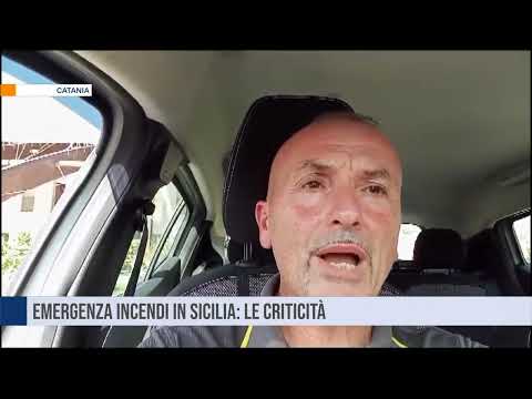 Emergenza incendi in Sicilia: le criticità