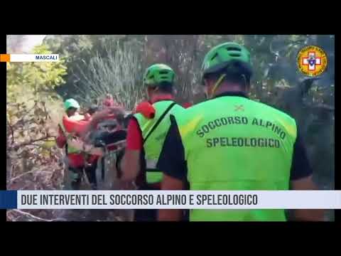 Mascali. Due interventi del Soccorso alpino e speleologico