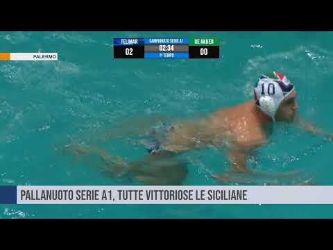 Pallanuoto serie A1, tutte vittoriose le siciliane