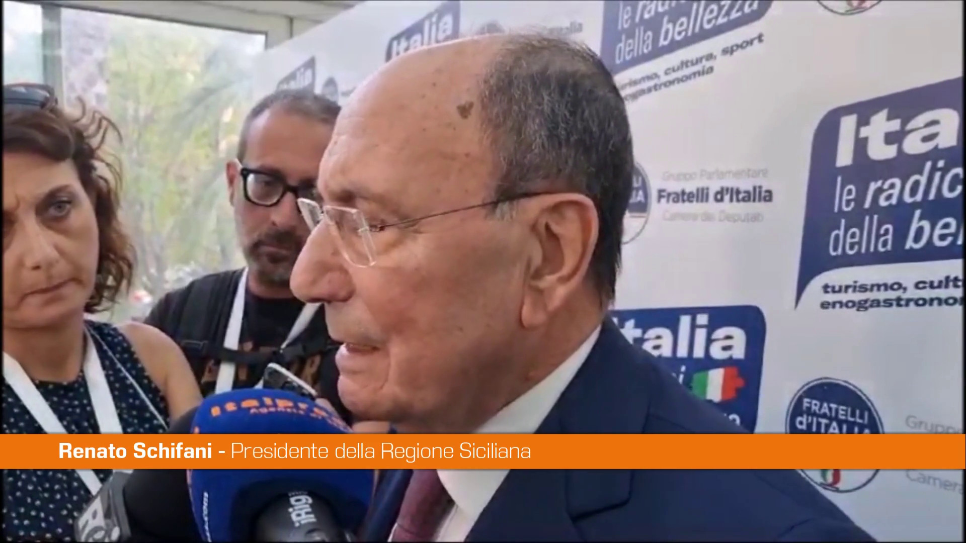 Schifani "Dietro incendi c'è un disegno strategico della criminalità"