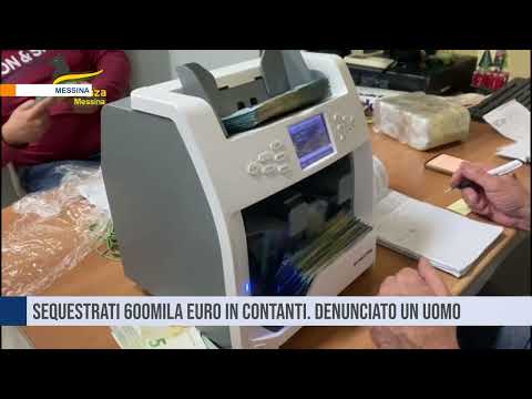 Messina. Sequestrati 600mila euro in contanti