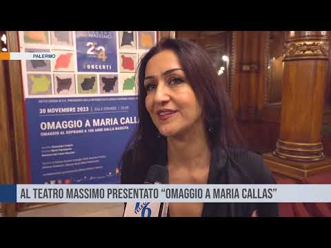 “Omaggio a Maria Callas” al teatro Massimo di Palermo