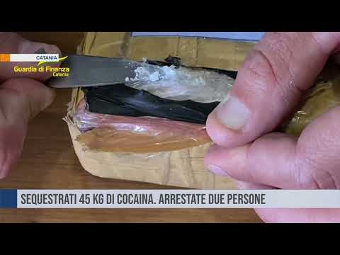 Catania. Sequestrati 45 kg di cocaina