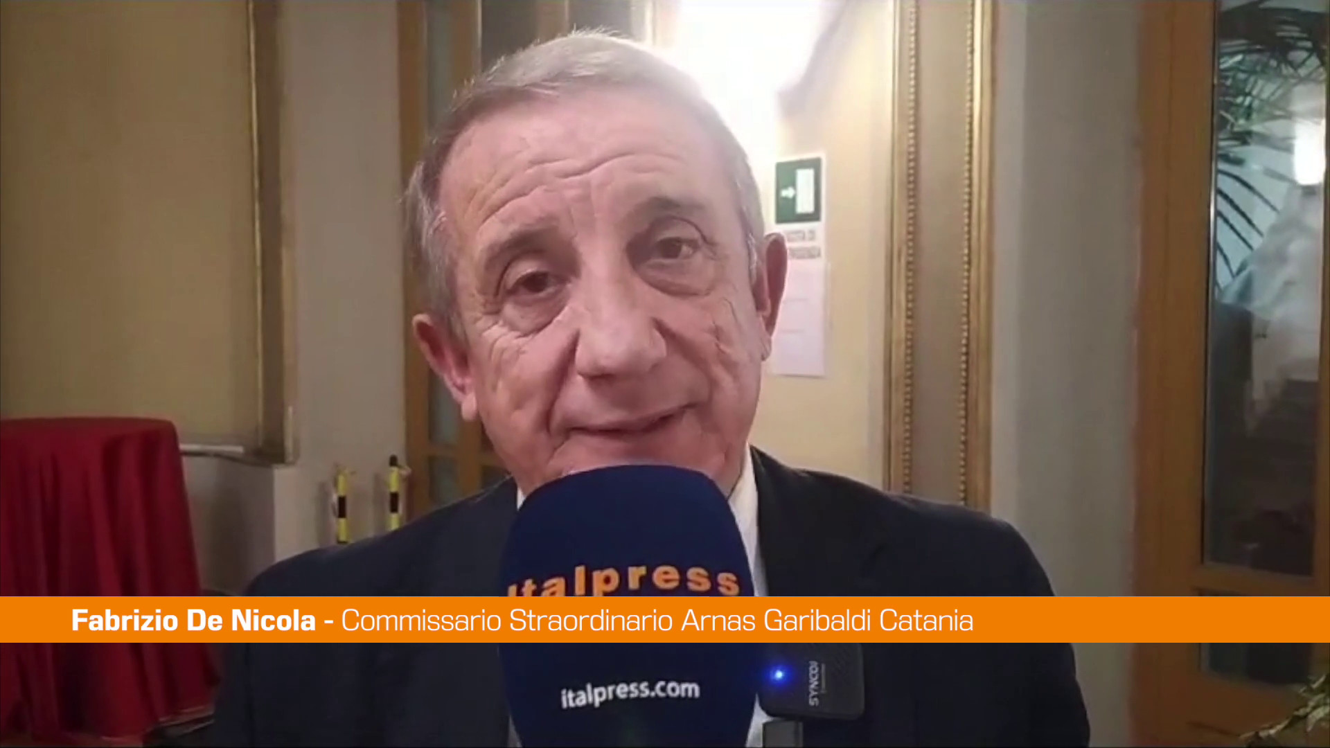 De Nicola "Al Garibaldi di Catania nati 40 mila bimbi in 20 anni"
