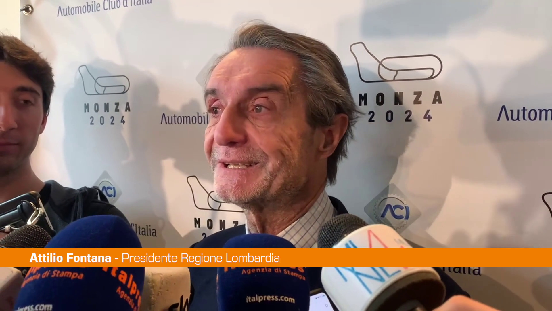 Fontana "Forte impegno Regione Lombardia per l'Autodromo di Monza"