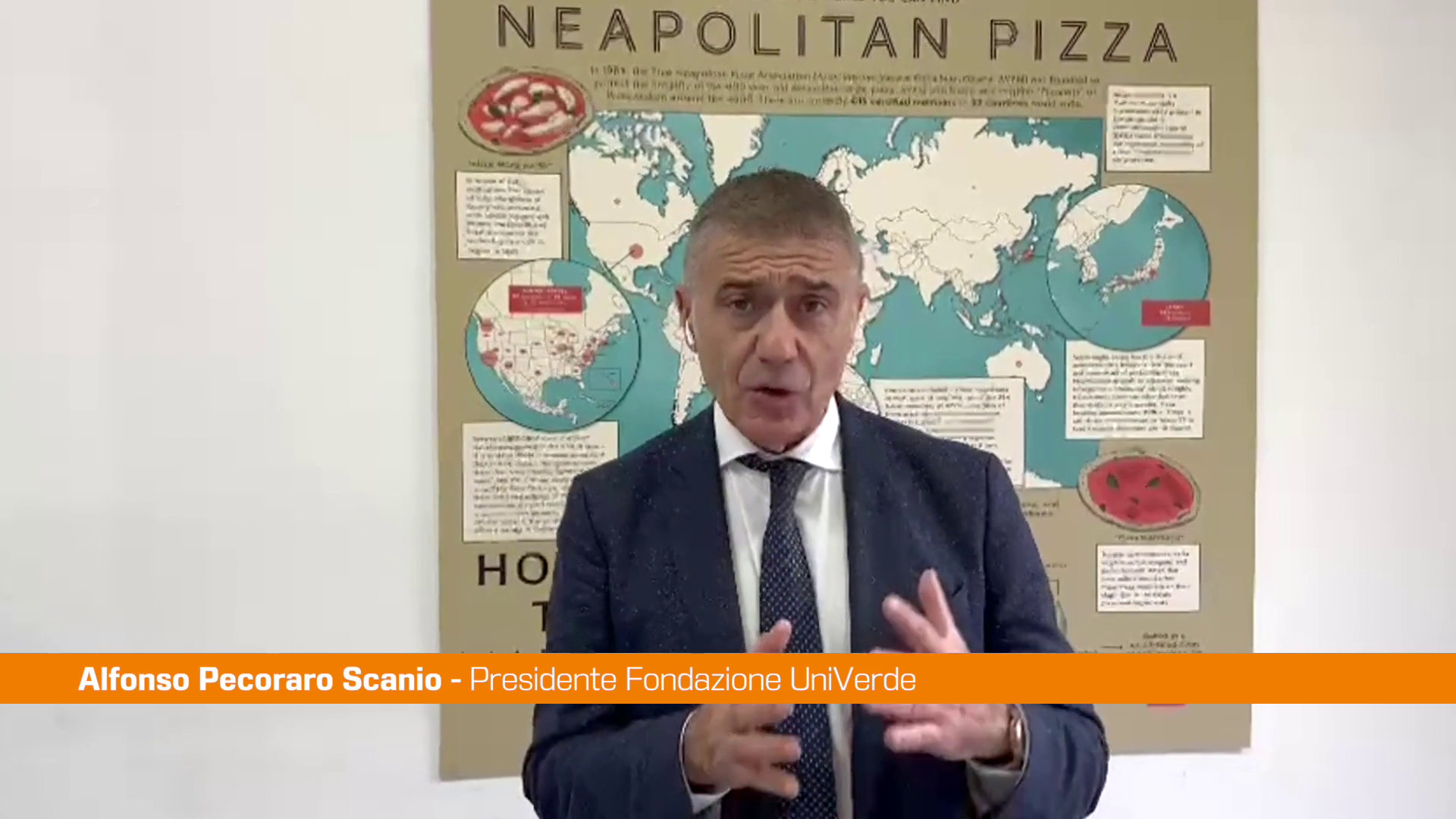 Pecoraro Scanio “La pizza é cibo amico di ambiente e salute"