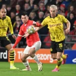 De Jong risponde a Malen, Psv-Borussia Dortmund 1-1