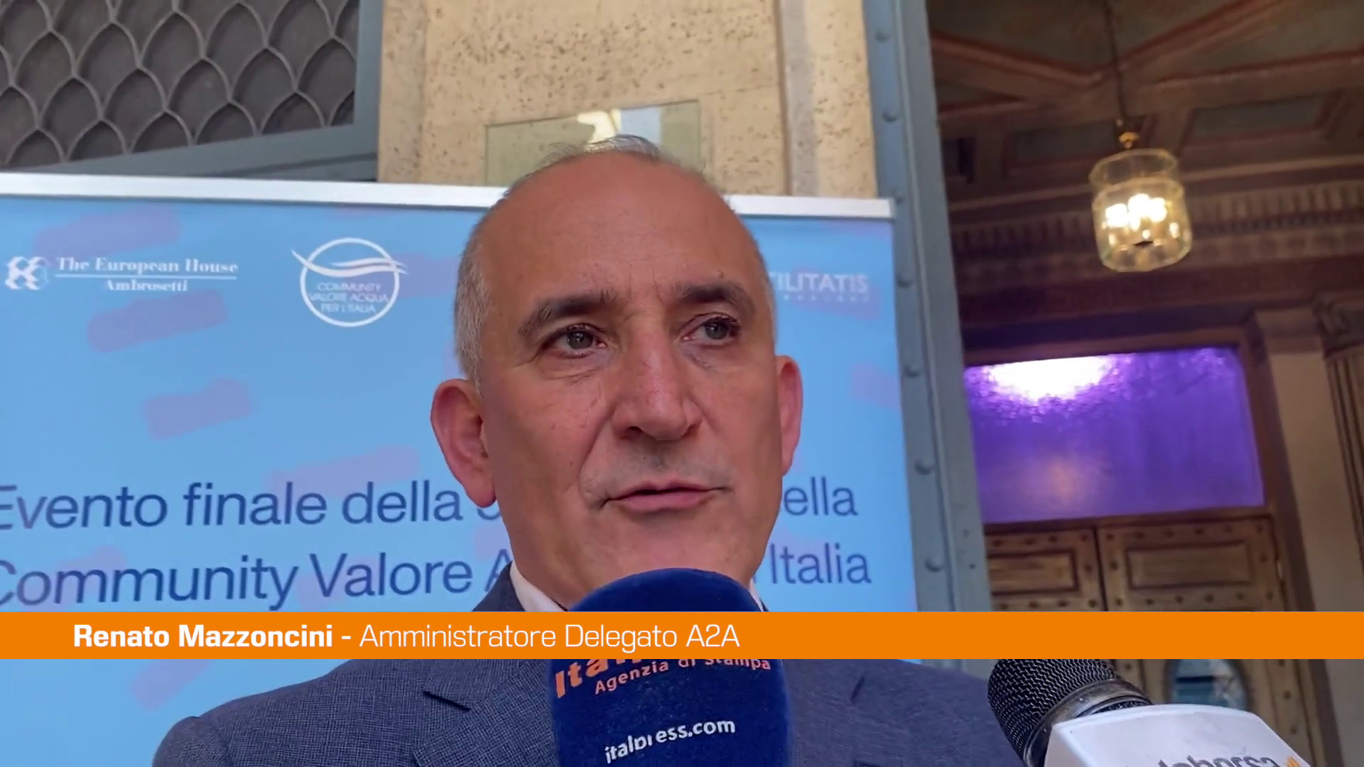 A2A, Mazzoncini "Siamo uno dei principali attori sull'acqua"
