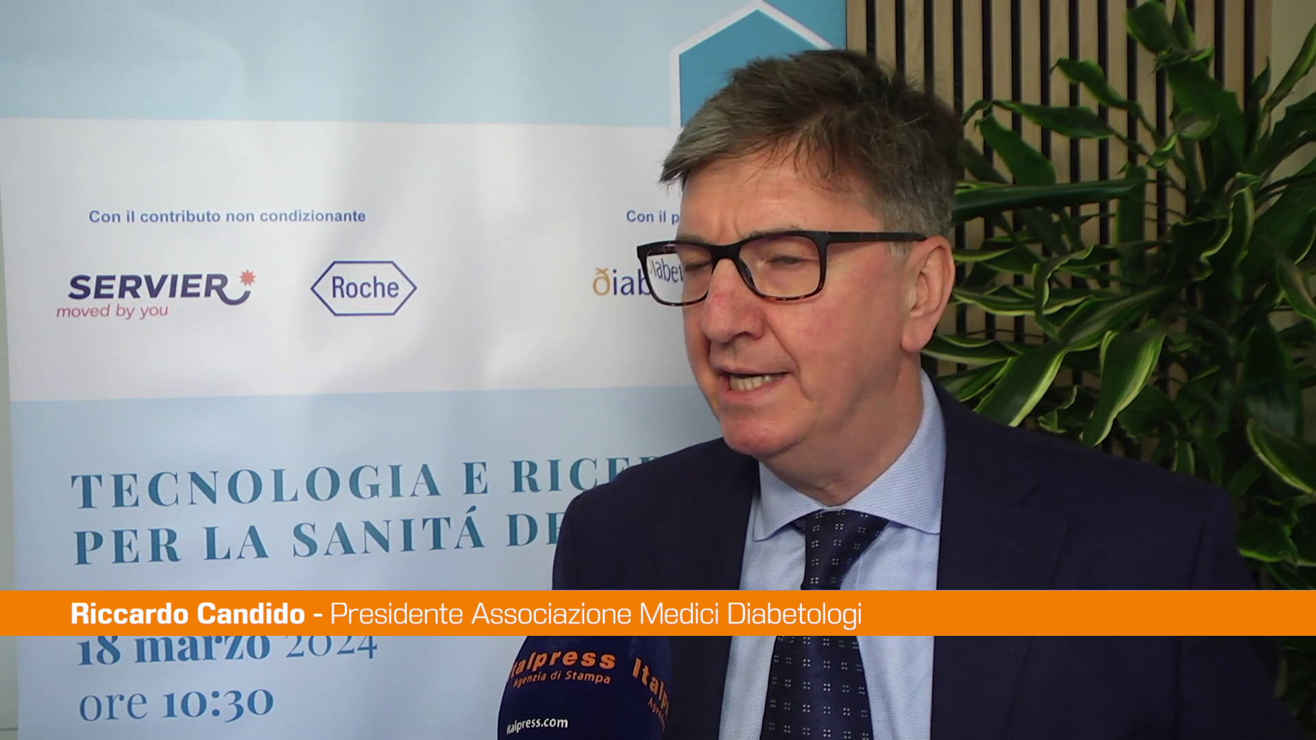 Diabete, Candido "I dispositivi medici hanno un ruolo strategico"
