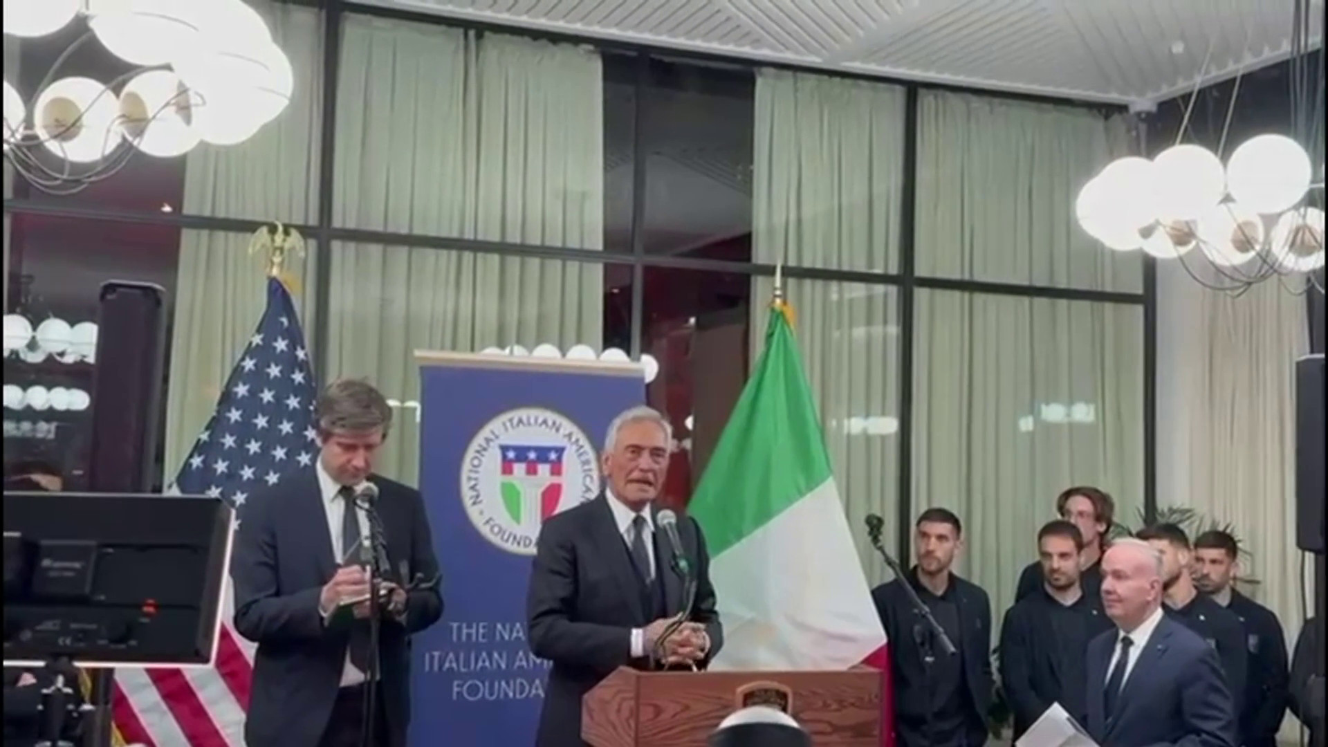 Gravina "Porteremo nel cuore l'entusiasmo degli italo-americani"