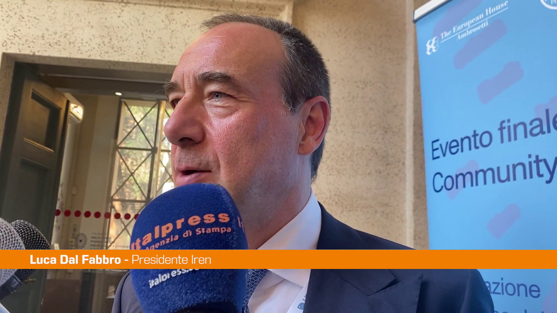 Iren, Dal Fabbro "Investiamo 3 miliardi per la dispersione dell'acqua"