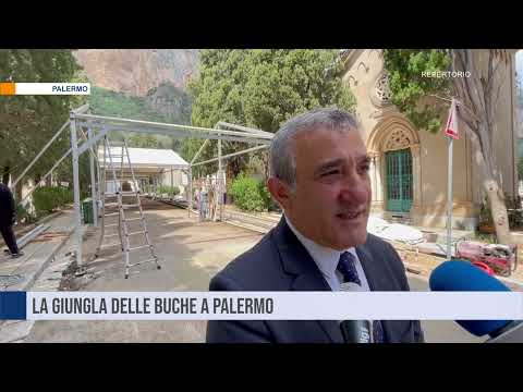 La giungla delle buche a Palermo