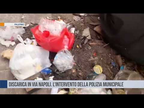 Palermo. Discarica in via Napoli