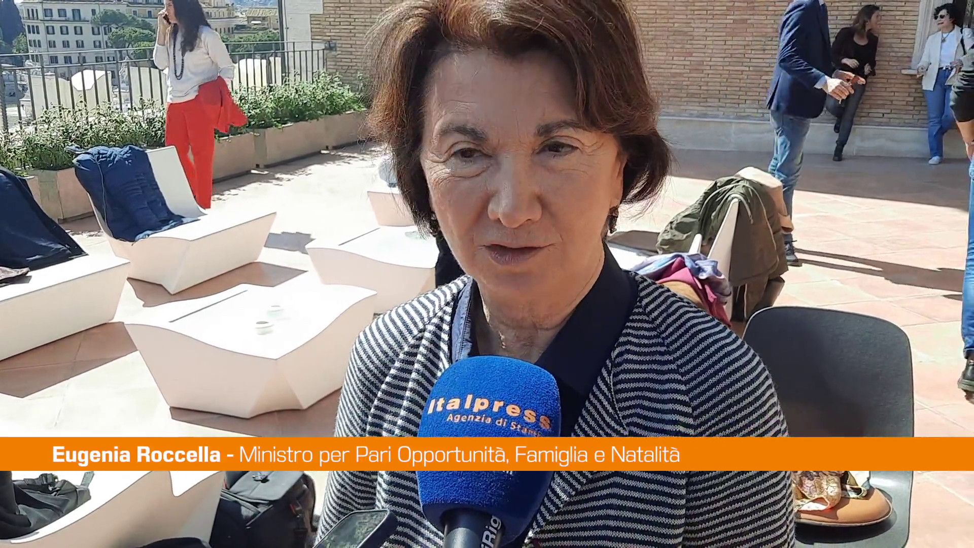 Roccella "Dare alle donne maggiore visibilità anche nel giornalismo"