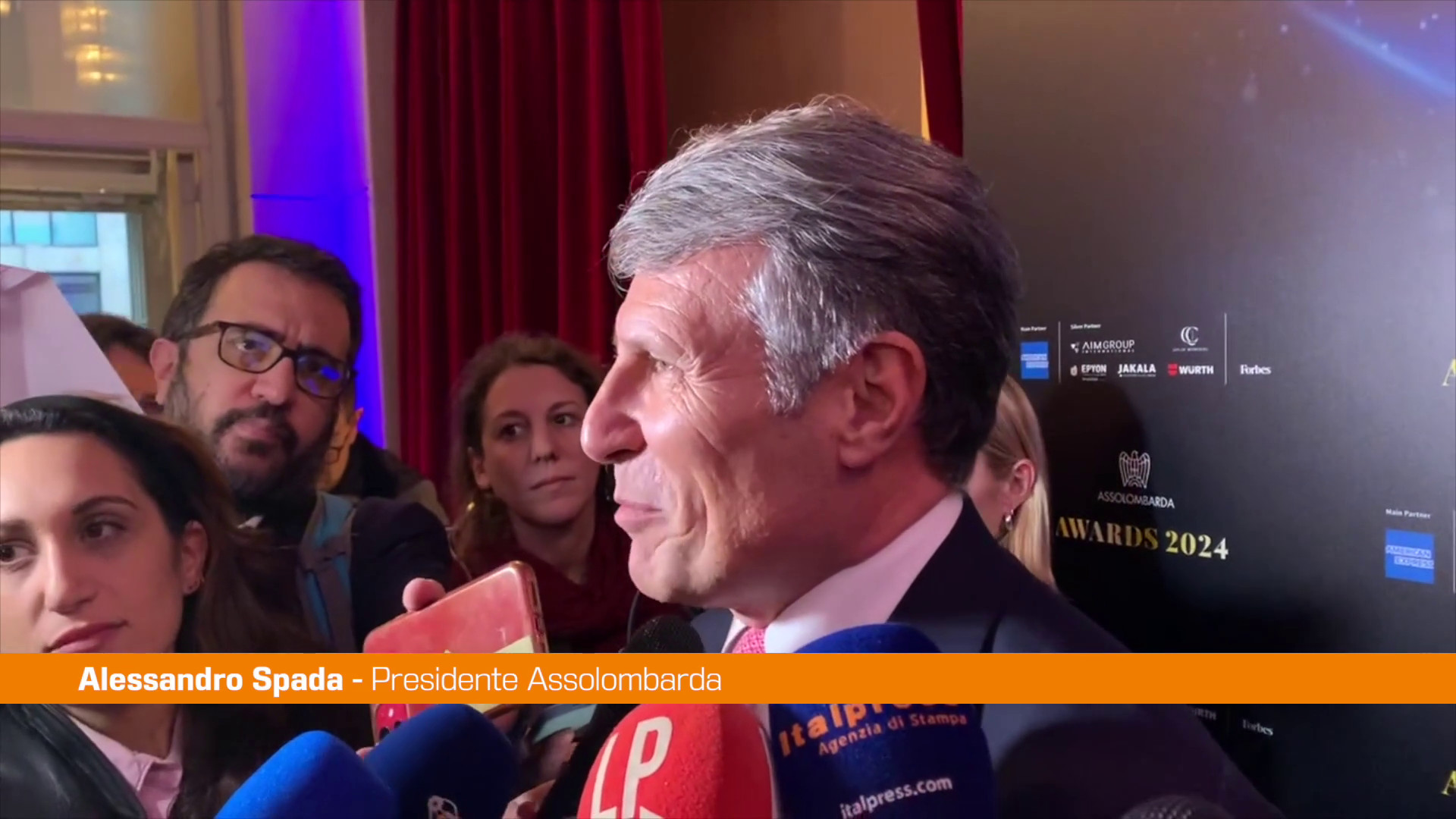 Spada "Assolombarda Awards sono gli Ambrogini delle imprese"