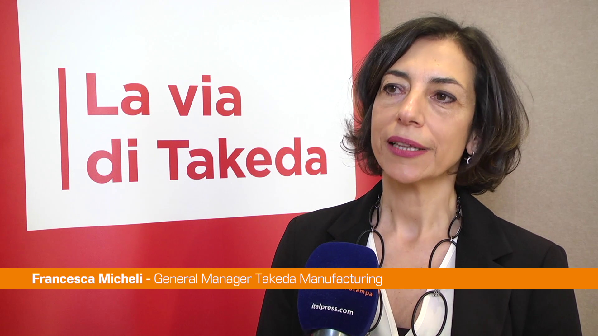Takeda, Micheli "Investimento da 30 mln per poli di Rieti e Pisa"