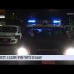 Due arresti a Carini per furto di rame