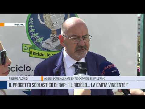 Palermo. Il progetto scolastico di RAP: "Il Riciclo.