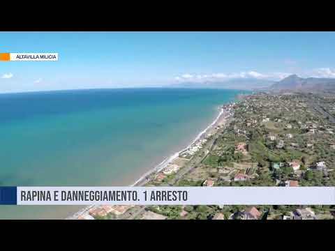 Altavilla Milicia. Rapina e danneggiamento