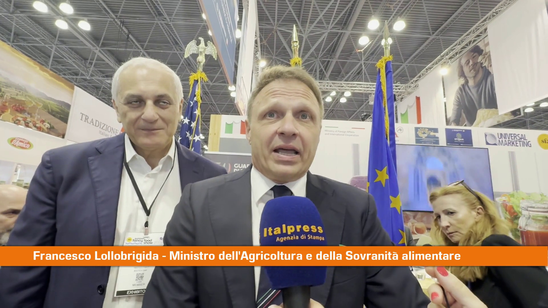 Fancy Food, Lollobrigida a New York "L'Italia può insegnare molto"