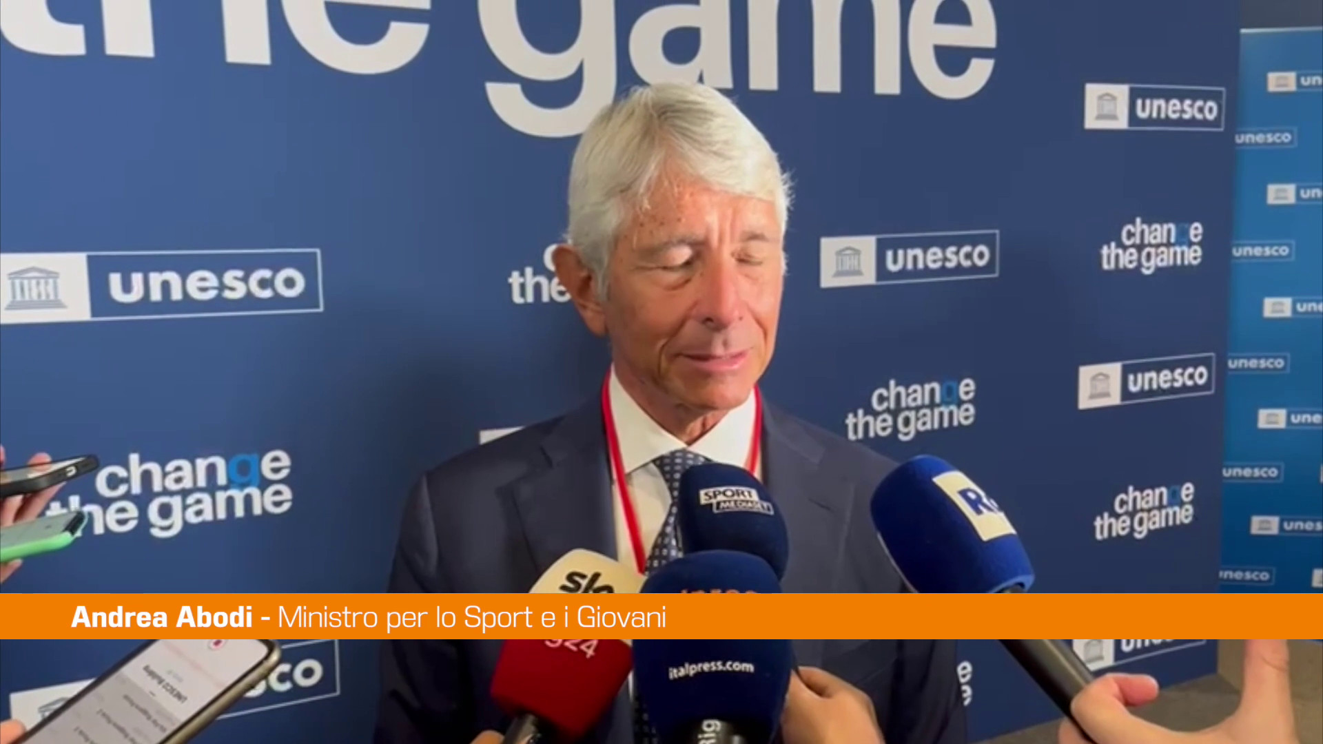 Abodi agli atleti azzurri a Parigi "Facciamoci onore"