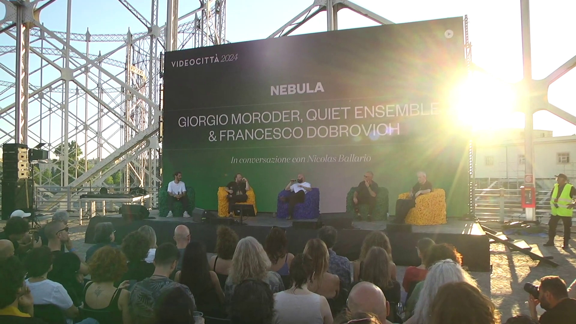 Eni, con "Nebula" le stelle al Gazometro di Roma