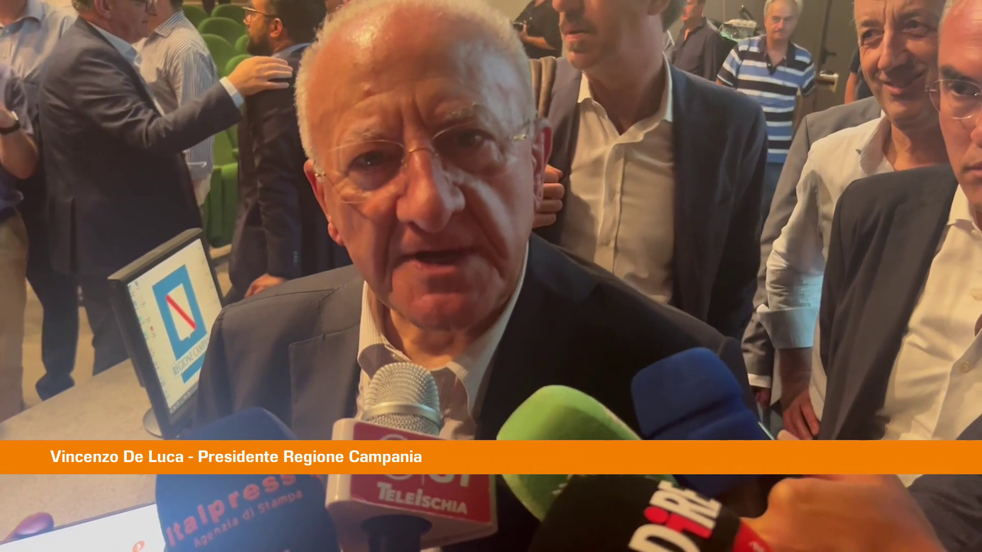 Fondi Fsc, De Luca "Hanno sottratto alla Campania quasi 2 mld"