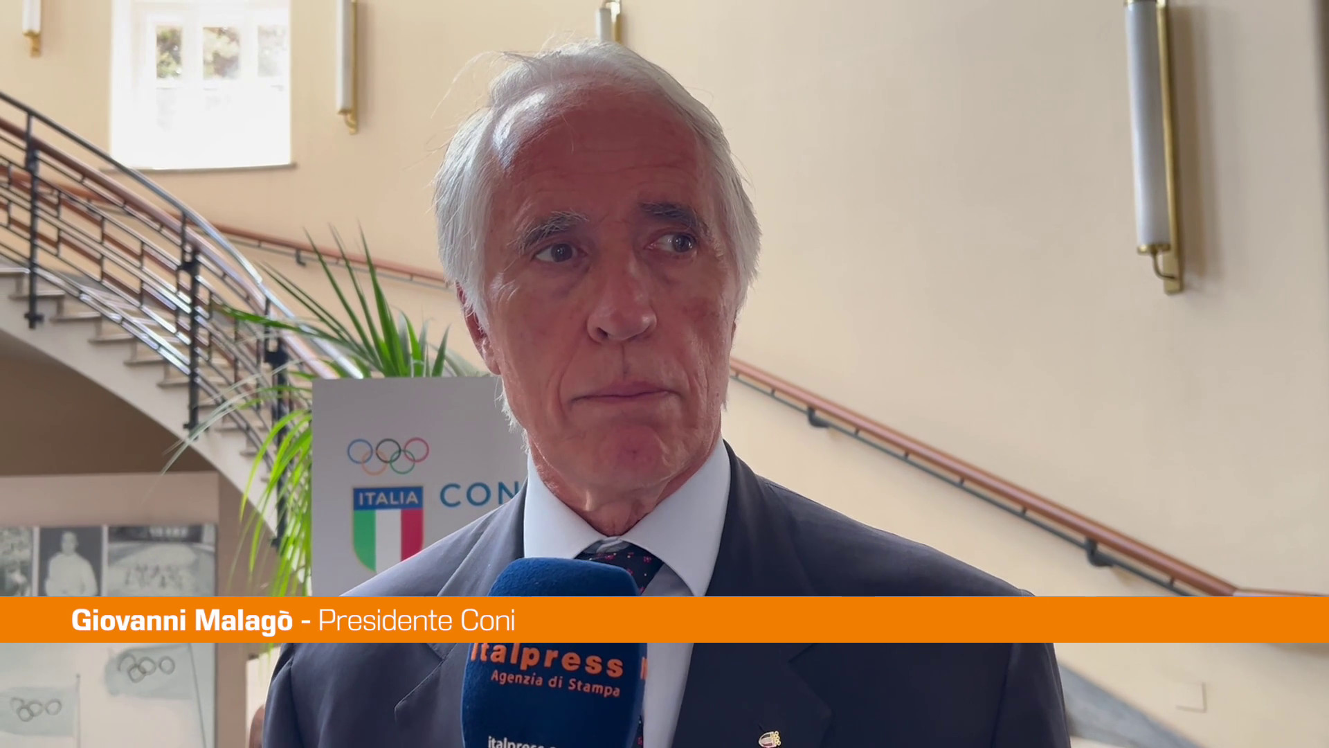 Malagò "Governo e mondo dello sport insieme per la sostenibilità"