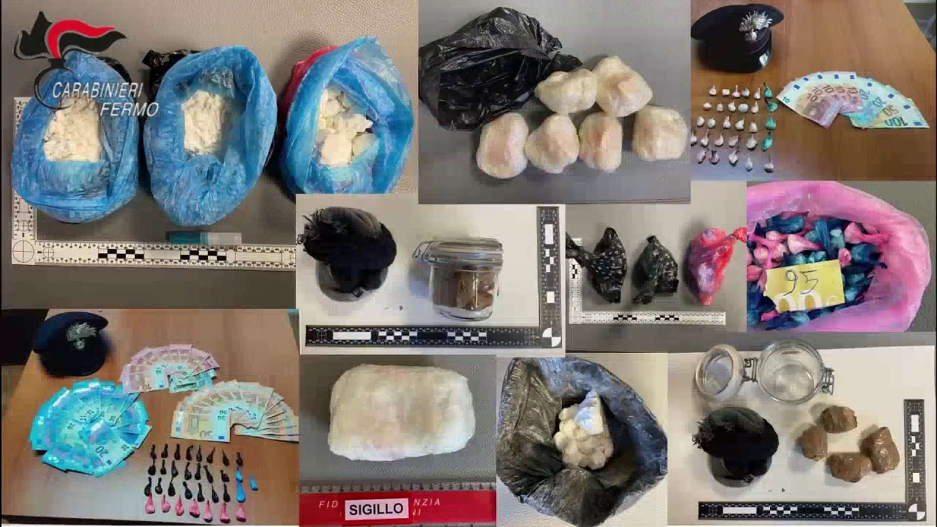 Operazione "Take away", 10 arresti per droga a Fermo