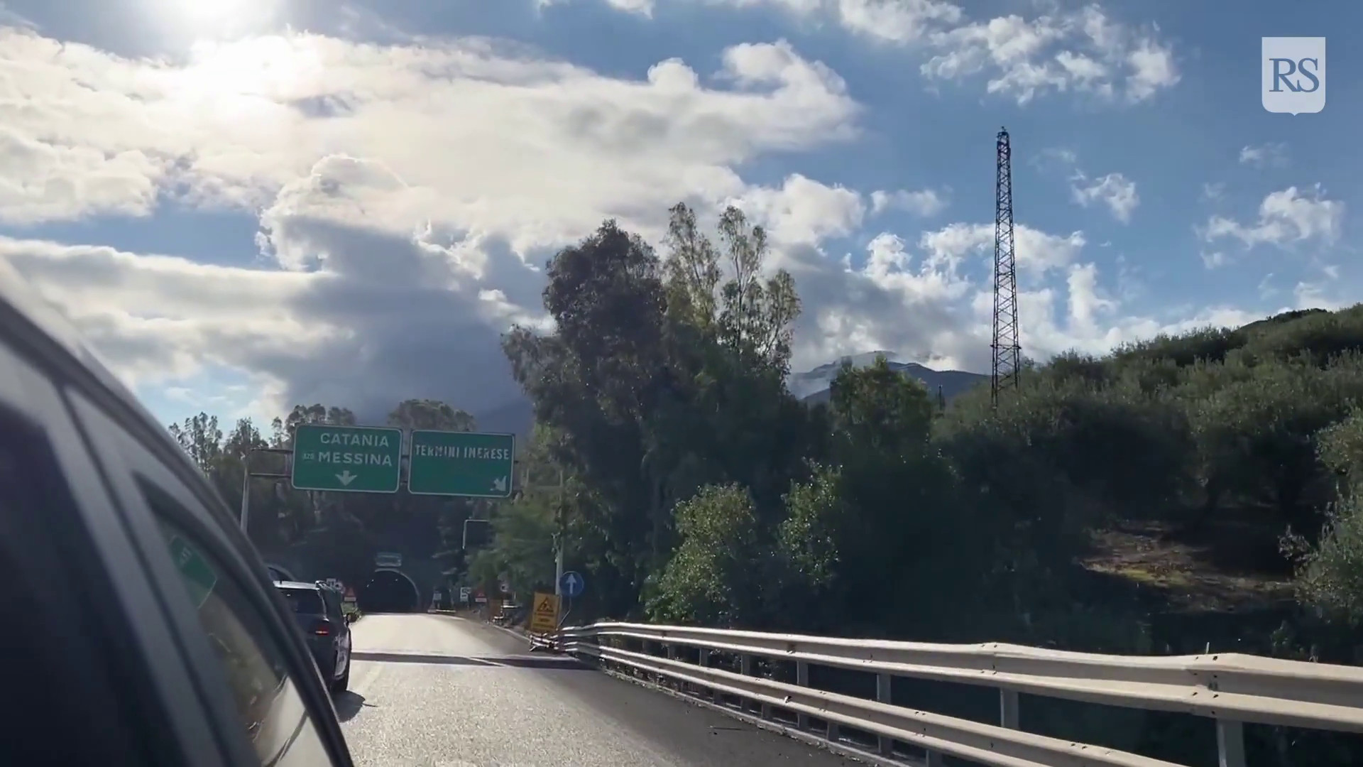 A19, Schifani "Riapertura svincolo Termini importante per la Sicilia"