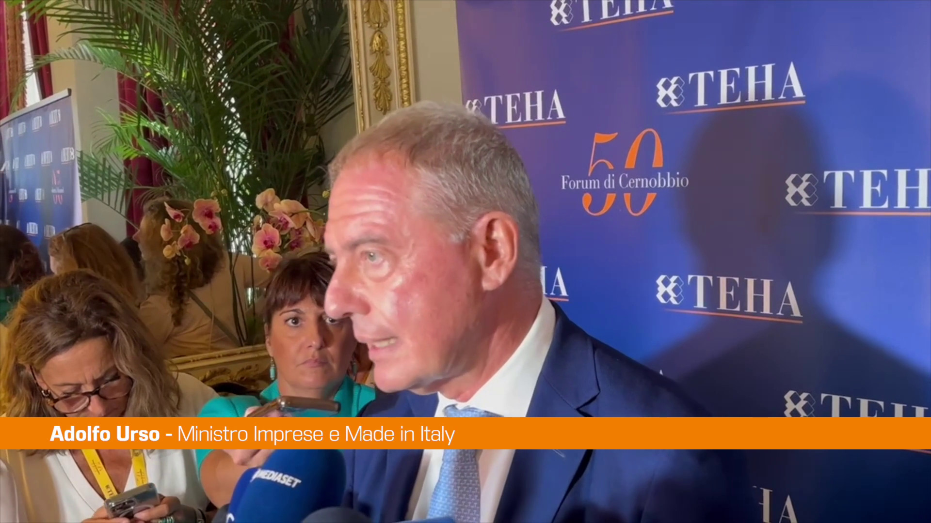 Auto elettriche, Urso "Ue anticipi al 2025 decisione, fare chiarezza"
