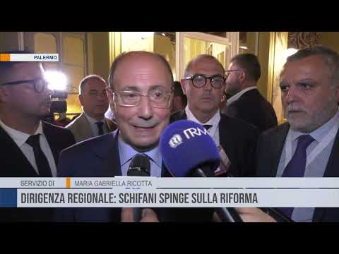 Dirigenza regionale: Schifani spinge sulla riforma