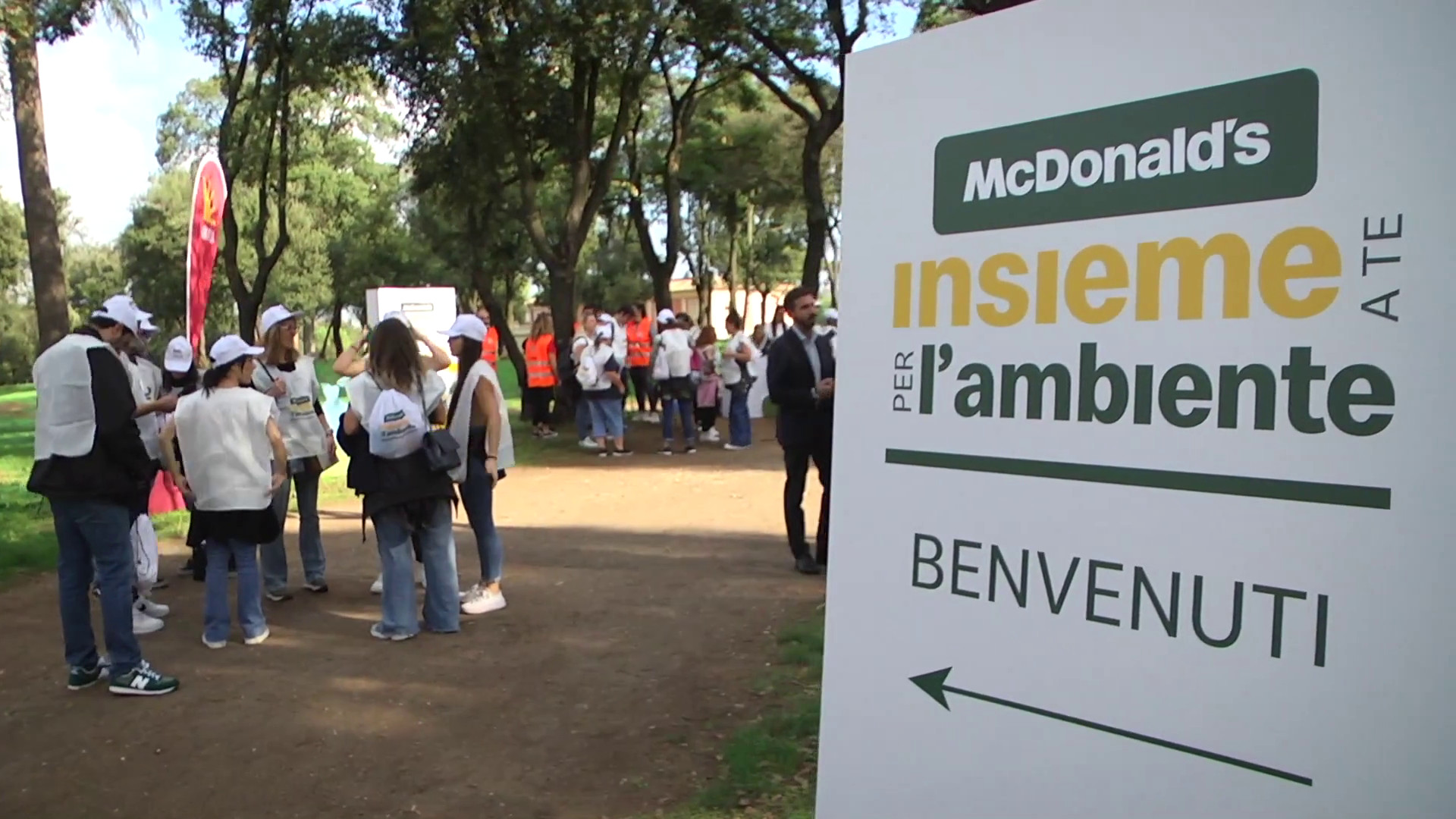 McDonald's, "Insieme a te per l'ambiente" riparte da Roma
