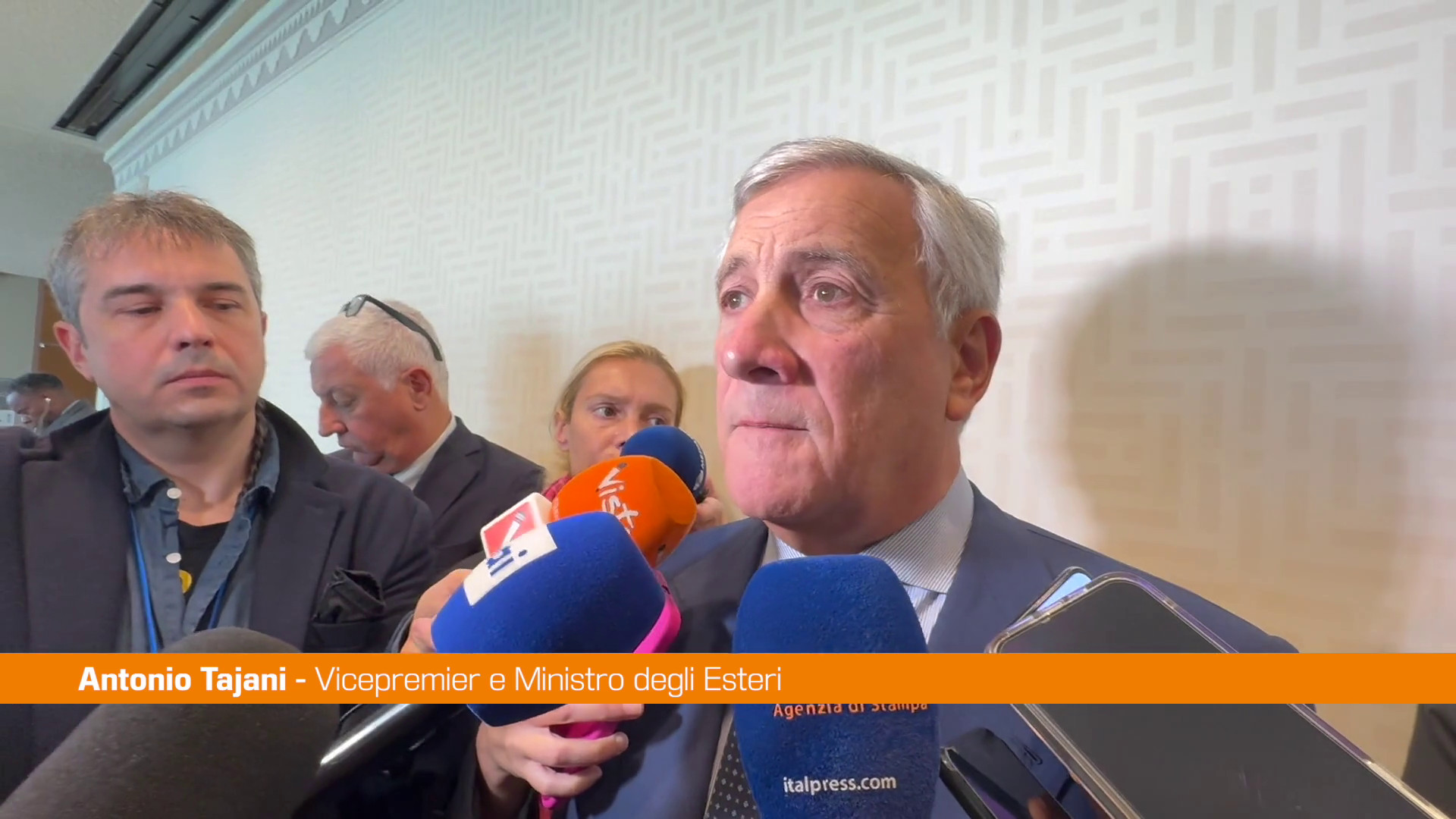 Medio Oriente, Tajani "No all'antisemitismo"