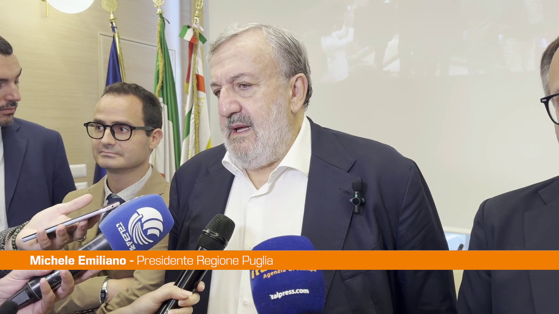 Puglia, Emiliano "Con Arpal reclutiamo personale qualificato"