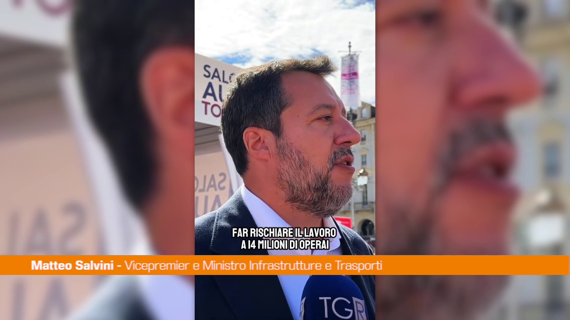 Salvini "Con fanatismo del solo elettrico a rischio posti di lavoro"