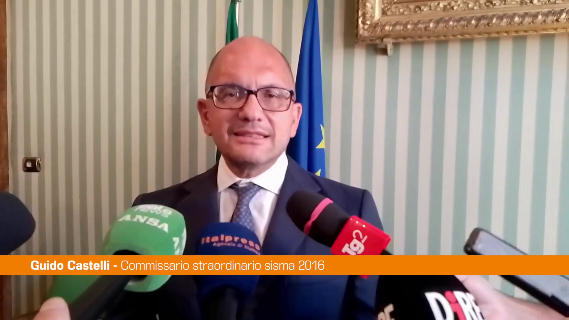 Sisma, Castelli "Anche i detenuti impegnati nella ricostruzione"