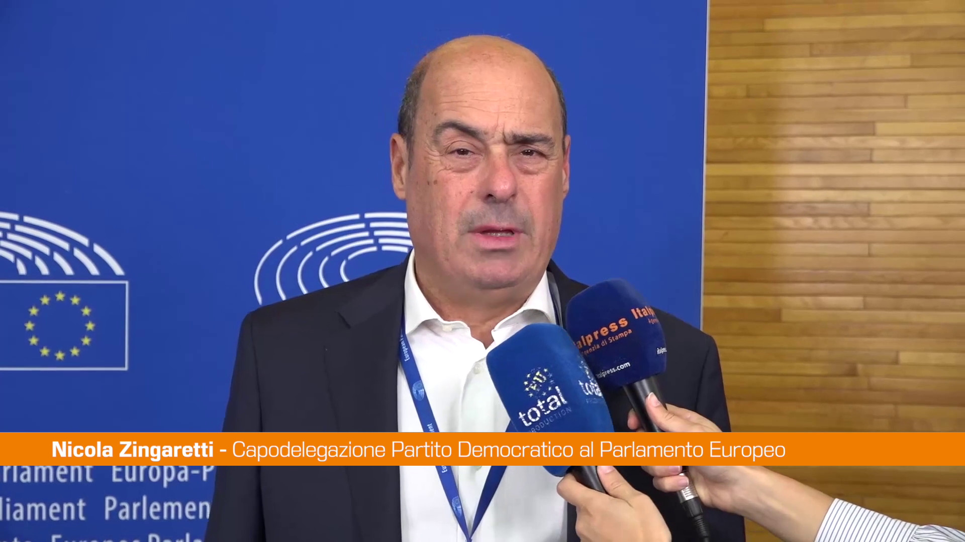 Ue, Zingaretti "Il problema più grande di Fitto è il suo partito"