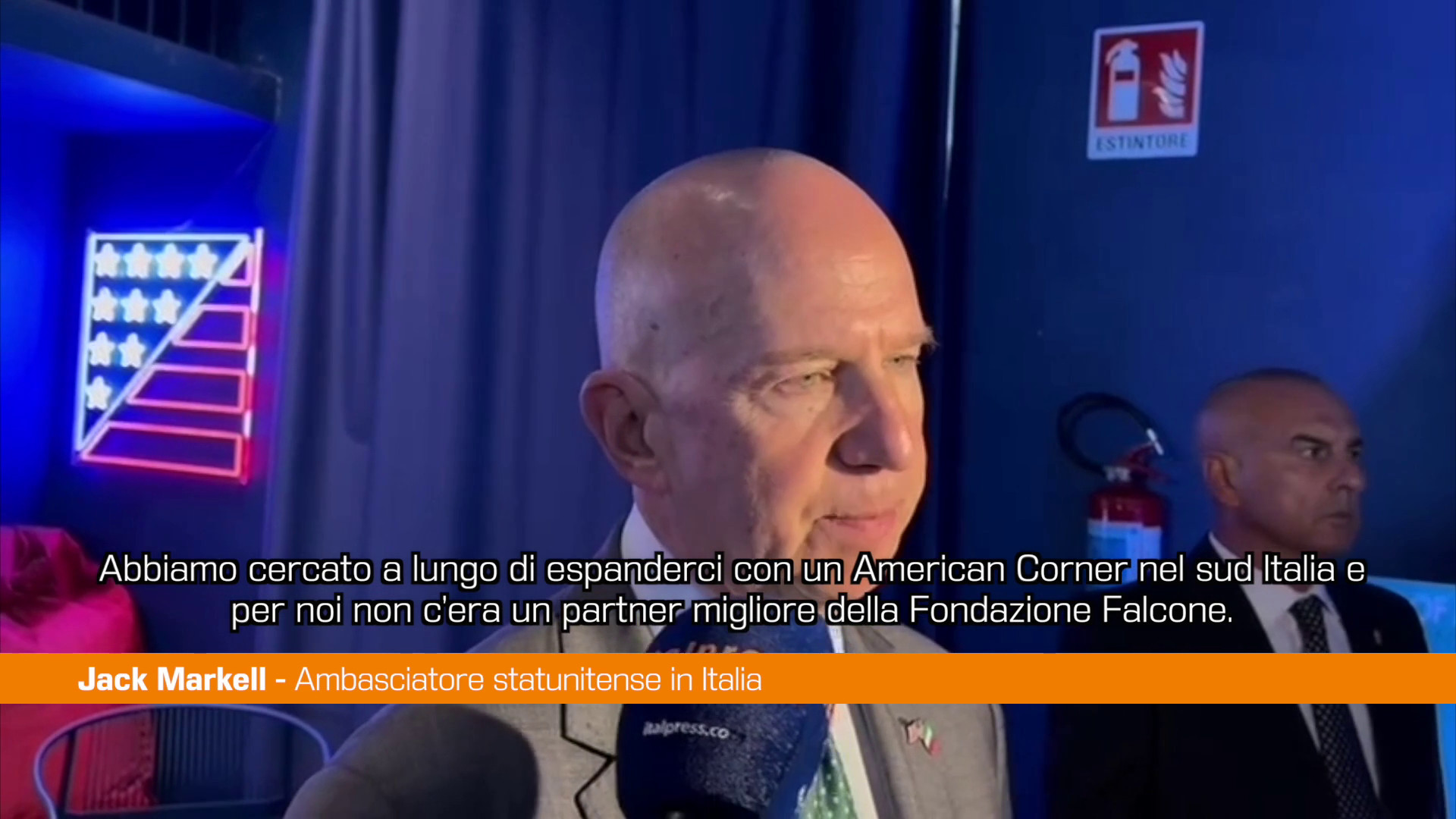 American Corner a Palermo,Markell “Fondazione Falcone miglior partner"