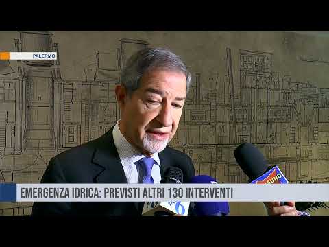 Emergenza idrica: previsti altri 130 interventi